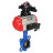 Затвор дисковый поворотный WBV1413E-2W-Fb-H Ду65 Ру16, корпус - чугун GGG50, диск - чугун GGG40, уплотнение - EPDM, с пневмоприводом PA-SA-083, пневмораспределителем 4M310-08 DC24V, БКВ APL-210N в Сургуте