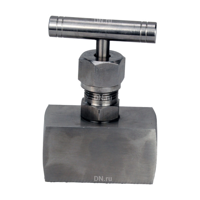 Клапан игольчатый VN3131M-T-Ht 3/4″ Ду20 Ру400 резьбовой, корпус - нержавеющая сталь 304, уплотнение - металл, с Т-образной рукояткой в Сургуте