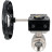 Кран шаровой BV3232P(2pc)-FP-T-ISO-H 4″ Ду100 Ру40 полнопроходной двухходовой, нержавеющая сталь SS316, внутренняя резьба, уплотнение - PTFE, с редуктором HAM RQN-Z в Сургуте