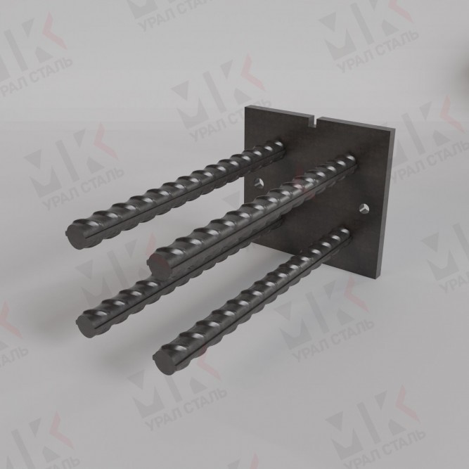Закладная деталь М-0-2-5 серия 1.400-6/76 для железобетонных конструкций в Сургуте