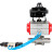 Кран шаровой BV3131P(3pc)-FP-W-ISO-H LONG Ду15 Ру63 полнопроходной, корпус - нержавеющая сталь 304, уплотнение - PTFE, под приварку, с пневмоприводом PA-DA-052, пневмораспределителем 4V320-10 AC220V и БКВ APL-410N EX в Сургуте