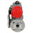 Кран шаровой BV3232P(4pc)-FP-3WL-F Ду15 Ру16 полнопроходной трехходовой, фланцевый, корпус - нержавеющая сталь SS316, с пневмоприводом PA-SA-052 с возвратными пружинами и пневмораспределителем 4M310-08 AC220V в Сургуте