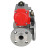 Кран шаровой BV3232P(4pc)-FP-3WL-F Ду15 Ру16 полнопроходной трехходовой, фланцевый, корпус - нержавеющая сталь SS316, с пневмоприводом PA-SA-052 с возвратными пружинами и пневмораспределителем 4M310-08 AC220V в Сургуте