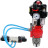 Кран шаровой BV3232P(2pc)-FP-T-ISO-H 3/8″ Ду10 Ру63 полнопроходной двухходовой, нержавеющая сталь SS316, внутренняя резьба, уплотнение - PTFE, с пн.приводом PA-SA-052 пн.распределителем 4V320-08 AC220V БПВ AFC2000 БКВ APL-510N-EX в Сургуте