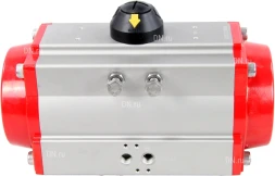 Пневмопривод PA-SA-130 с возвратными пружинами, ISO-фланец F07/F10, квадрат 22