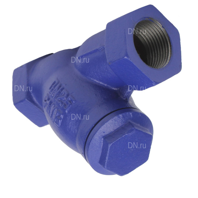 Фильтр сетчатый FMY1131PPL-T 3/4″ Ду20 Ру16 резьбовой L=100, корпус чугун GGG25, сетка SS304, уплотнение PPL, Y-образный в Сургуте