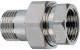 Соединение разъемное (американка) А-304-НР-ВР-PTFE 1 1/2″ Ду40 Ру20 с уплотнением под гайкой по плоскости, корпус - нержавеющая сталь AISI 304, присоединение - наружная/внутренняя резьба, тип резьбы - BSPT/BSPP