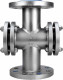Стекло смотровое SG2-35S-F тип В ГОСТ 21836-2021 Ду80 Ру16 нержавеющая сталь, фланцевое