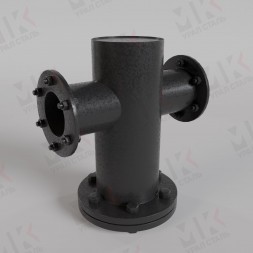 Грязевик Ду65 Ру16 фланцевый вертикальный для воды