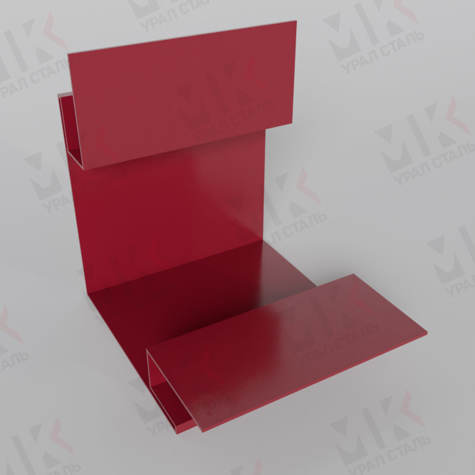 Планка угла внешнего сложного 3000 мм 0,45 мм Print Premium Rowan Fresh TwinColor в Сургуте
