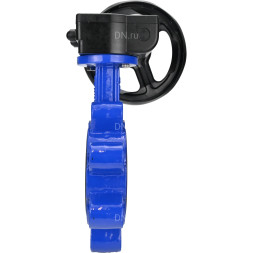 Затвор дисковый поворотный WBV1631E-2W-Fb-H Ду150 Ру16 LUG межфланцевый, корпус - чугун QT450, диск - нержавеющая сталь AISI 304, уплотнение - EPDM, с редуктором HAM RQN2-300Z-T37