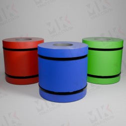 Рулон с полимерным покрытием 0,7 мм ст08пс ГОСТ 52146-2003