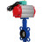 Затвор дисковый поворотный WBV1413E-2W-Fb-H Ду65 Ру16, корпус - чугун GGG50, диск - чугун GGG40, уплотнение - EPDM, с пневмоприводом PA-SA-083 и магнитным переключателем ALS200D в Сургуте