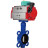 Затвор дисковый поворотный WBV1413E-2W-Fb-H Ду65 Ру16, корпус - чугун GGG50, диск - чугун GGG40, уплотнение - EPDM, с пневмоприводом PA-SA-083 и магнитным переключателем ALS200D в Сургуте