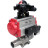 Кран шаровой BV3131P(3pc)-FP-W-ISO-H LONG Ду65 Ру25 полнопроходной, корпус - нержавеющая сталь 304, уплотнение - PTFE, под приварку, с пневмоприводом PA-DA-083, пневмораспределителем 4M310-08 DC24V и БКВ APL-210N в Сургуте