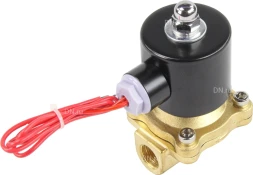 Клапан электромагнитный VS100-NT-NC-24VAC 3/8″ Ду10 Ру10 прямого действия двухходовой, корпус - латунь, присоединение - внутренняя резьба, уплотнение - NBR, нормально-закрытый, катушка - 24 В AC