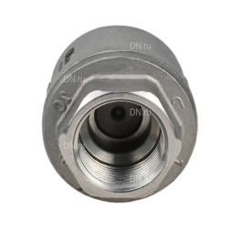 Клапан обратный VCS3232P-T 2″ Ду50 Ру16 резьбовой, пружинный, корпус - нержавеющая сталь 316, диск - нержавеющая сталь 316, уплотнение - металл
