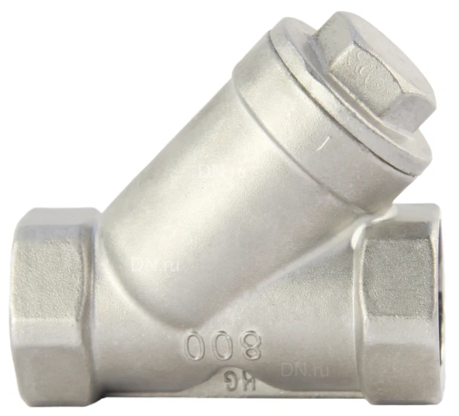 Фильтр сетчатый FMY3232P-T 3/4″ Ду20 Ру16, Y-образный, корпус - нержавеющая сталь 316, резьбовой в Сургуте