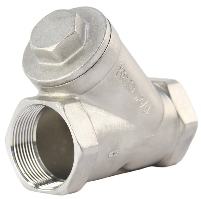 Фильтр сетчатый FMY3232P-T 1 1/2″ Ду40 Ру16, Y-образный, корпус - нержавеющая сталь 316, резьбовой в Сургуте