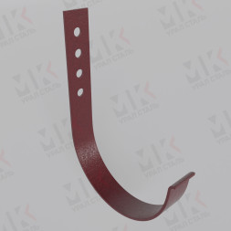 Держатель желоба 150х165 мм RAL 3005 Красное вино