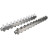 Коллекторная группа GC3-31-11 1″ Ду25 Ру10 отводов — 11, в сборе с терморегулирующими клапанами и запорно-балансировочными клапанами, без переходников, корпус - нержавеющая сталь AISI 304 в Сургуте