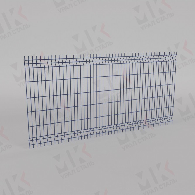 3Д забор синий (RAL 5005) 2500х2500х3 Profi в Сургуте
