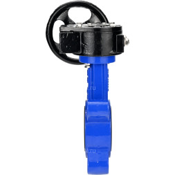 Затвор дисковый поворотный WBV1616E-2W-Fb-H Ду150 Ру16 LUG межфланцевый, корпус - чугун QT450, диск - чугун QT450, уплотнение - EPDM, с редуктором RDN RQN4-500Z-T30