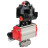 Кран шаровой BV3232P(4pc)-SP-3WL-T-ISO-H 2 1/2″ Ду65 Ру40 стандартнопроходной трехходовой L-тип, нержавеющая сталь SS316, внутренняя резьба, уплотнение - PTFE, с пн.приводом PA-DA-083 пн.распределителем 4M310-08 DC24V и БКВ APL-510N-EX в Сургуте