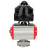 Кран шаровой BV3232P(4pc)-SP-3WL-T-ISO-H 2 1/2″ Ду65 Ру40 стандартнопроходной трехходовой L-тип, нержавеющая сталь SS316, внутренняя резьба, уплотнение - PTFE, с пн.приводом PA-DA-083 пн.распределителем 4M310-08 DC24V и БКВ APL-510N-EX в Сургуте