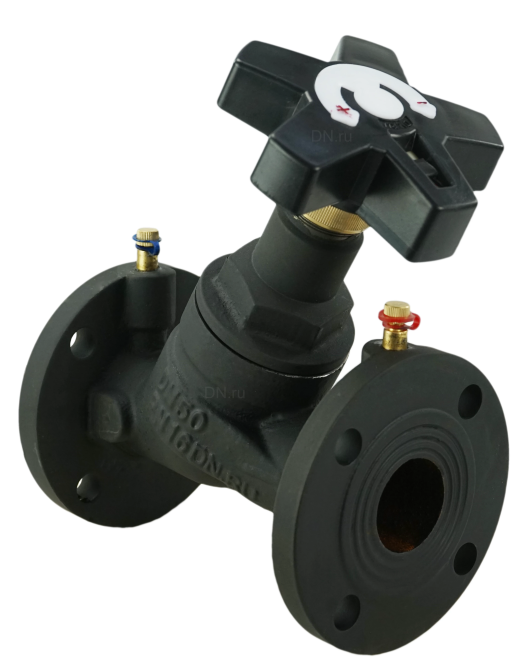 Клапан балансировочный VB1431V-F Ду50 Ру16 чугунный, фланцевый, с ниппелями в Сургуте