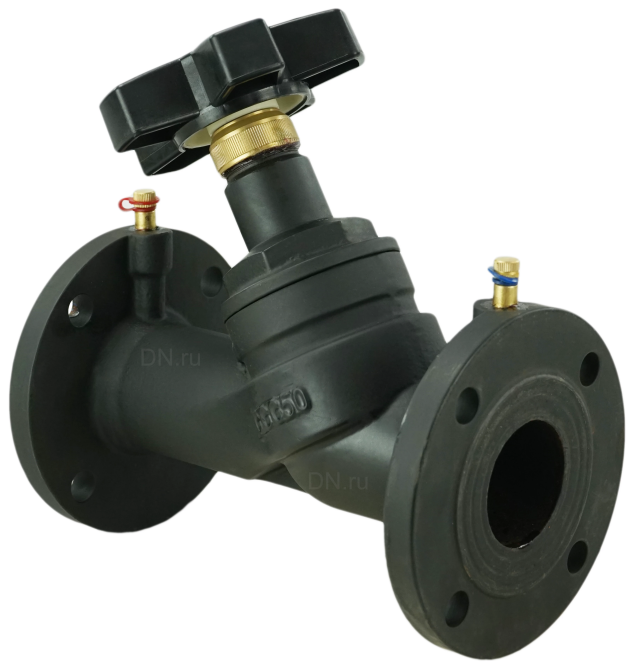 Клапан балансировочный VB1431V-F Ду65 Ру16 чугунный, фланцевый, с ниппелями в Сургуте