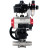 Кран шаровой BV3232P(3pc)-FP-W-ISO-H LONG Ду50 Ру40 полнопроход., корпус - нерж.сталь 316, уплотнение - PTFE, под приварку, пн.привод PA-DA-083, пн.распределитель 4M310-08 AC220V, ручной дублер MON2-450-T28-ISO, БКВ APL-410N EX и БПВ AFC2000 в Сургуте