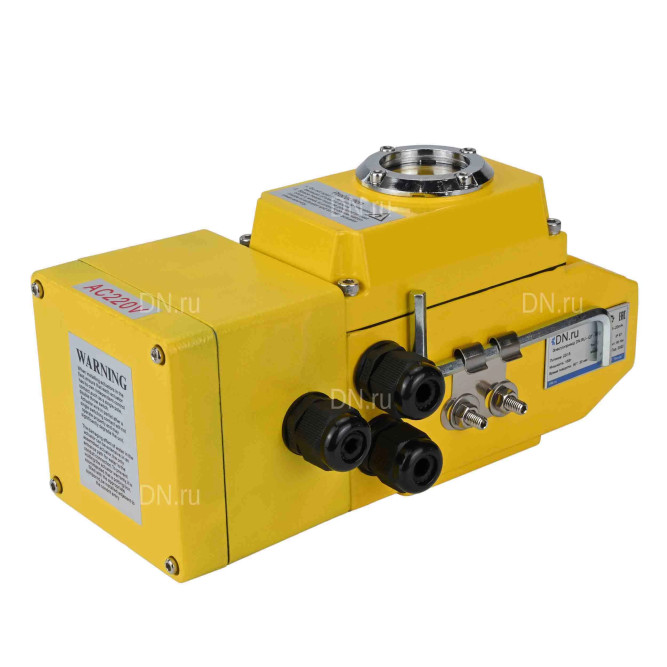 Электропривод четвертьоборотный QT-N-005EM-B1-220VAC-У1 c датчиком обратной связи и входным управляющим сигналом 0-10 В DAR gander в Сургуте
