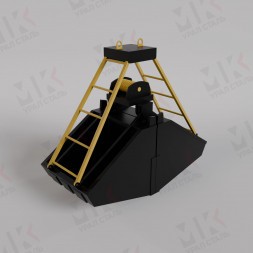 Грейфер двухчелюстной 1.6 м3 5 т моторный одноканатный