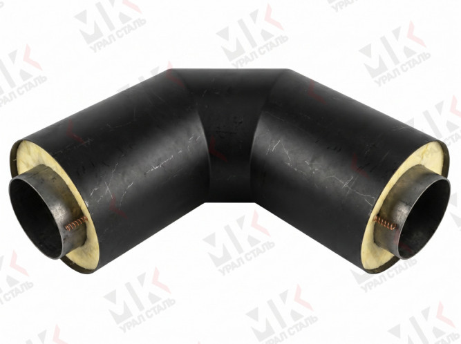Отвод ППУ ПЭ с МЗИ и КВ 09Г2С ГОСТ 10704-91/10705-80 108х3.5 в Сургуте
