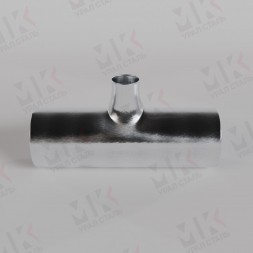 Тройник нержавеющий AISI 304 34х28 переходной приварной
