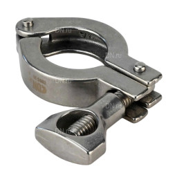 Хомут CS-1 Ду40 для соединений CLAMP, корпус - нержавеющая сталь 304