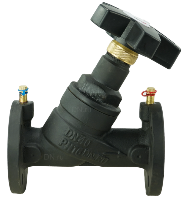 Клапан балансировочный VB1431V-F Ду32 Ру16 чугунный, фланцевый, с ниппелями в Сургуте