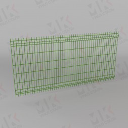 3Д забор зеленый (RAL 6005) 2500х2500х5 Profi