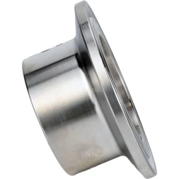 Штуцер CLAMP UC-31-W-34 Ду20 Ру10, корпус - нержавеющая сталь 304, присоединение - под приварку