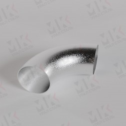 Отвод оцинкованный 325х8 мм 90 градусов сварной