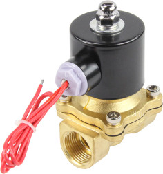 Клапан электромагнитный VS100-NT-NC-24VDC 3/4″ Ду20 Ру10, соленоидный двухходовой, корпус - латунь, уплотнение - NBR, резьбовой, нормально-закрытый, прямого действия, катушка - 24В