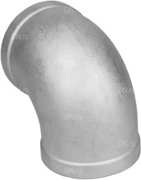 Отвод (уголок) ВР-ВР-304 1 1/4″ Ду32 Ру16 угол 90°, корпус - нержавеющая сталь 304, присоединение - внутренняя / внутренняя резьба