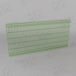 3Д забор зеленый (RAL 6005) 2500х3000х4 Profi